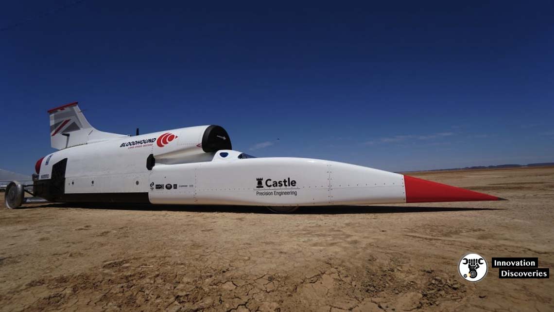 Bloodhound LSR Supersonic Car Has Set A New Land Speed Record