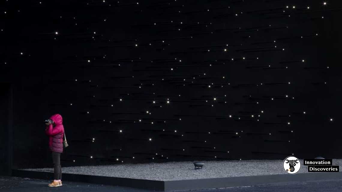 Asif Khan’s Vantablack Winter Olympics Pavilion Absorbs Light