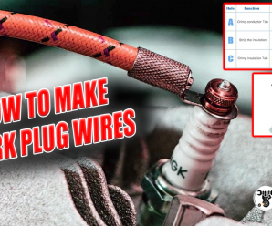 How to make spark plug wires