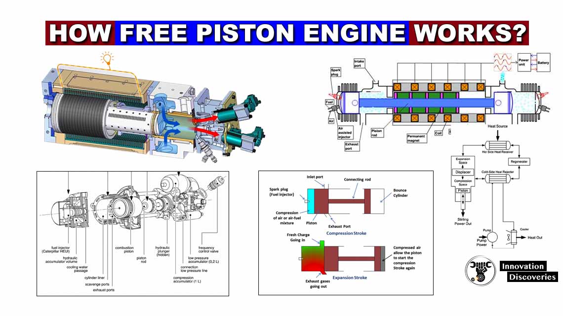 How Free Piston Engine Works?
