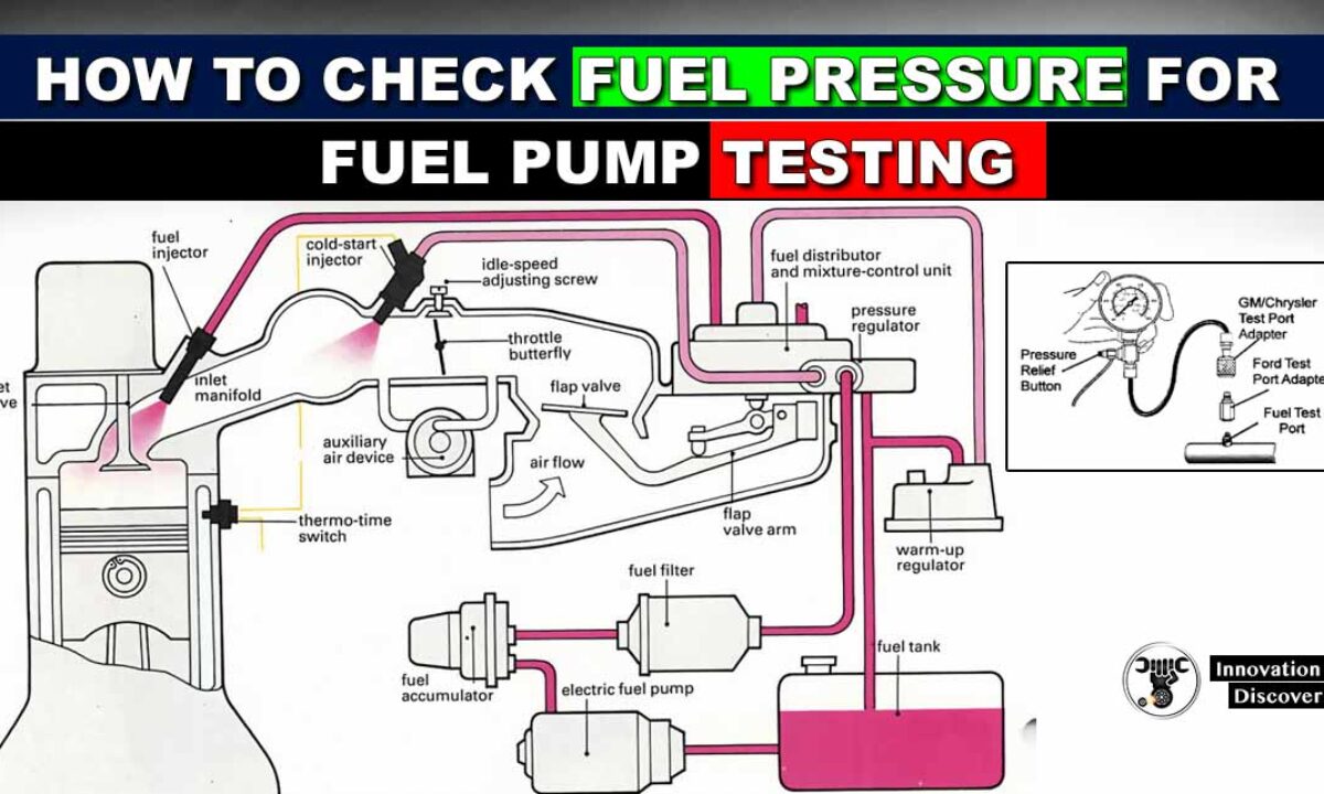 How To Check Fuel Pressure For Fuel Pump Testing