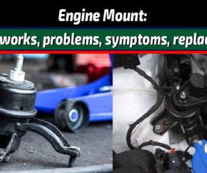 Engine mount: how it works, problems, symptoms, replacement