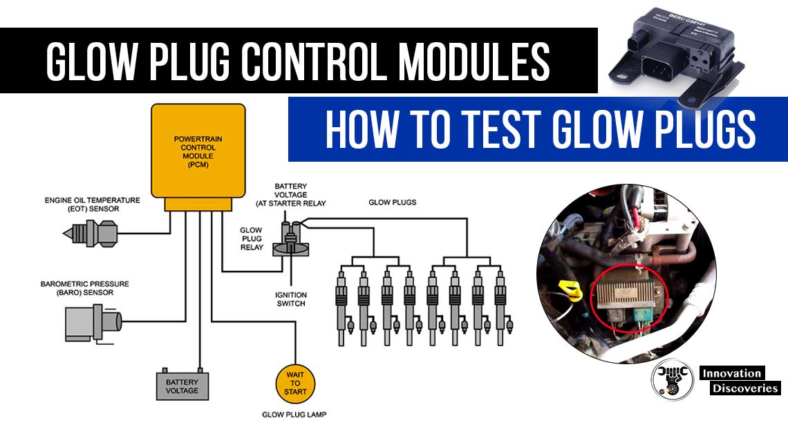 Glow Plug Control Modules and How to test glow plugs