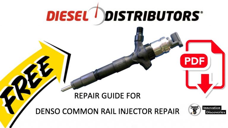 REPAIR GUIDE FOR DENSO COMMON RAIL INJECTOR REPAIR