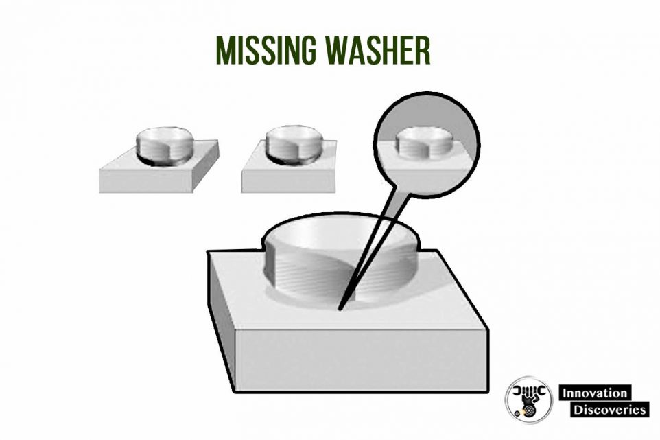 Missing washer
