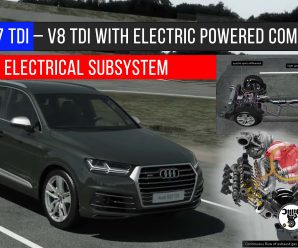 Audi SQ7 TDI – V8 TDI with electric powered compressor and 48-volt electrical subsystem