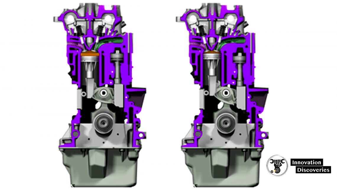 As opposed to conventional engines, the MCE‑5 VCRi controls its compression ratio during operation.As opposed to conventional engines, the MCE‑5 VCRi controls its compression ratio during operation.