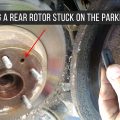 Removing a Rear Rotor Stuck on the Parking Brake