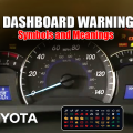 Toyota Dashboard Warning Lights: Symbols and Meanings