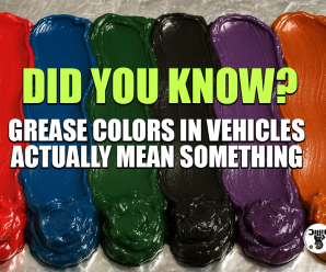 Did You Know? Grease Colors in Vehicles Actually Mean Something