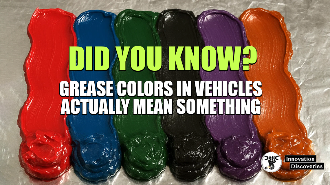 Did You Know? Grease Colors in Vehicles Actually Mean Something
