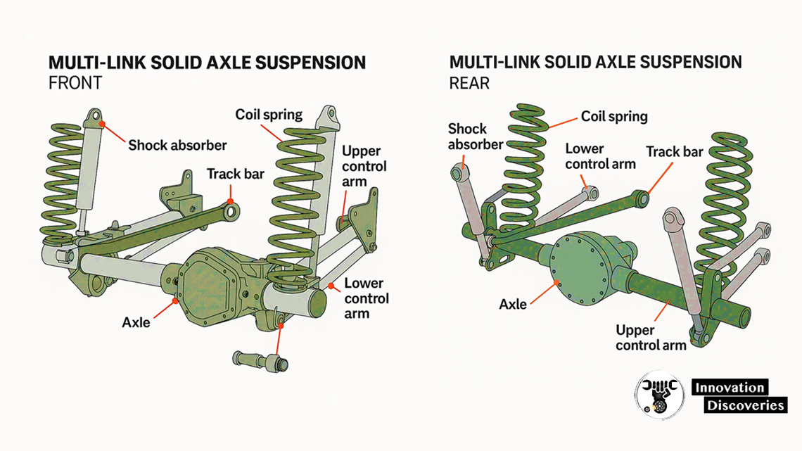 Multi Link Solid Axle